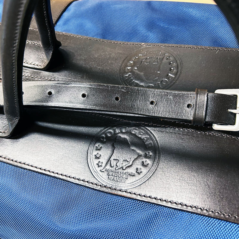 Mallet Bag-Top Zip Nylon Leather