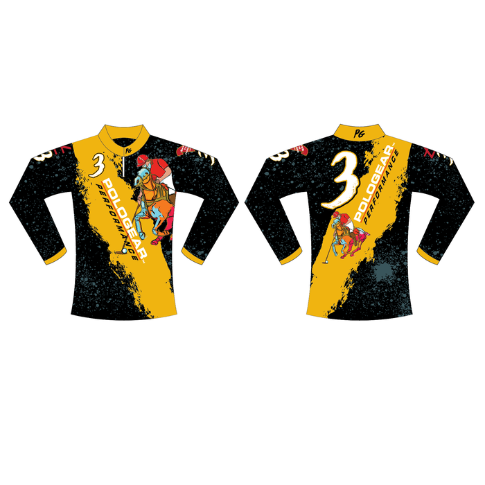 Ladies Pacific Coast Open Polo Gear-Sublimated Team Shirt-Long Sleeve