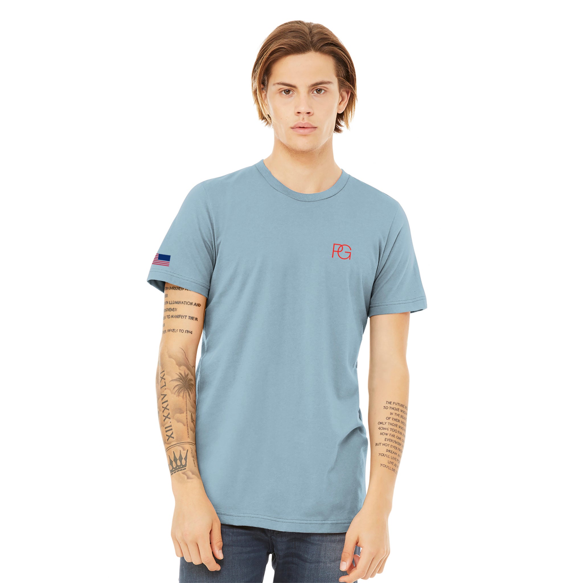 T Shirt-Polo Stars & Stripes