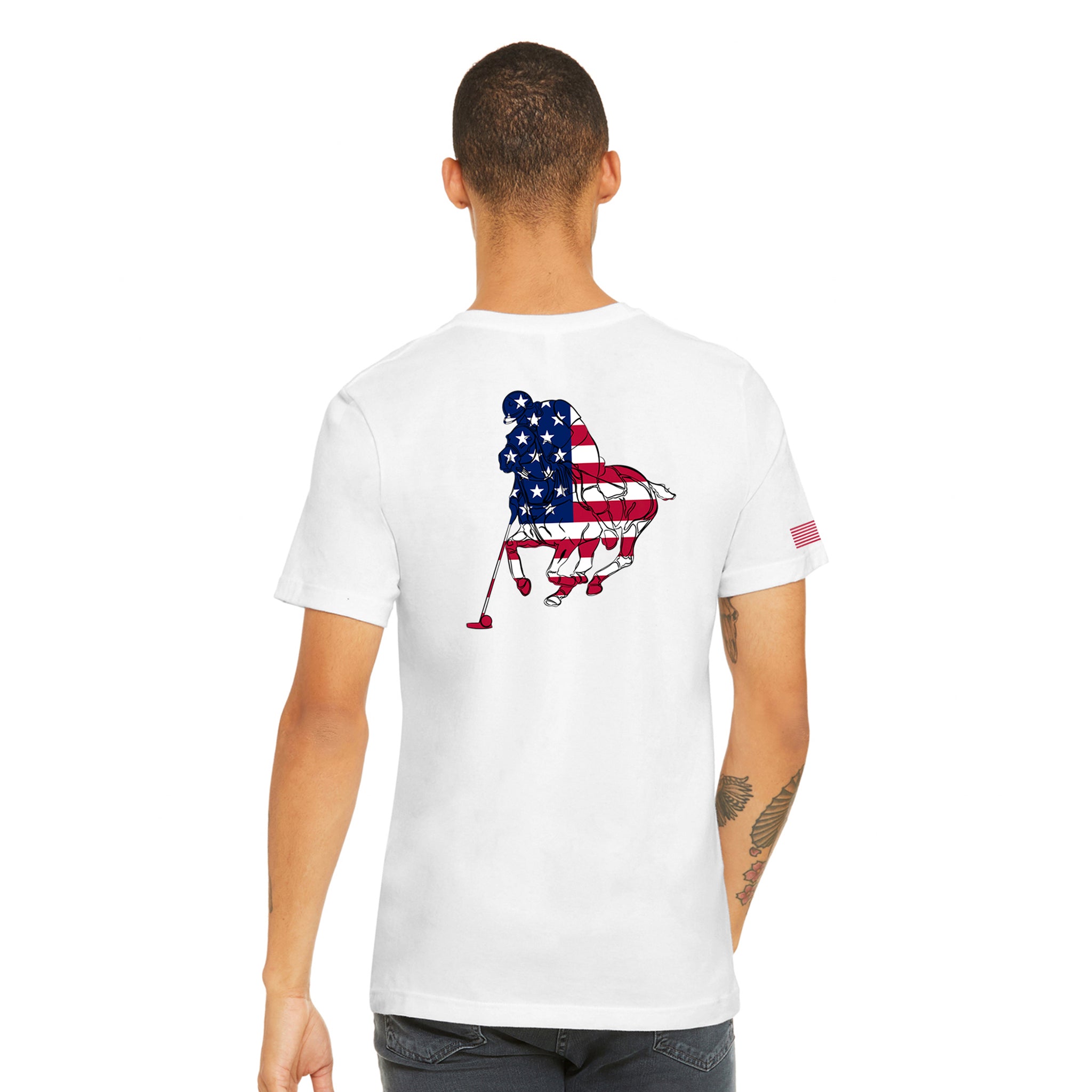 T Shirt-Polo Stars & Stripes