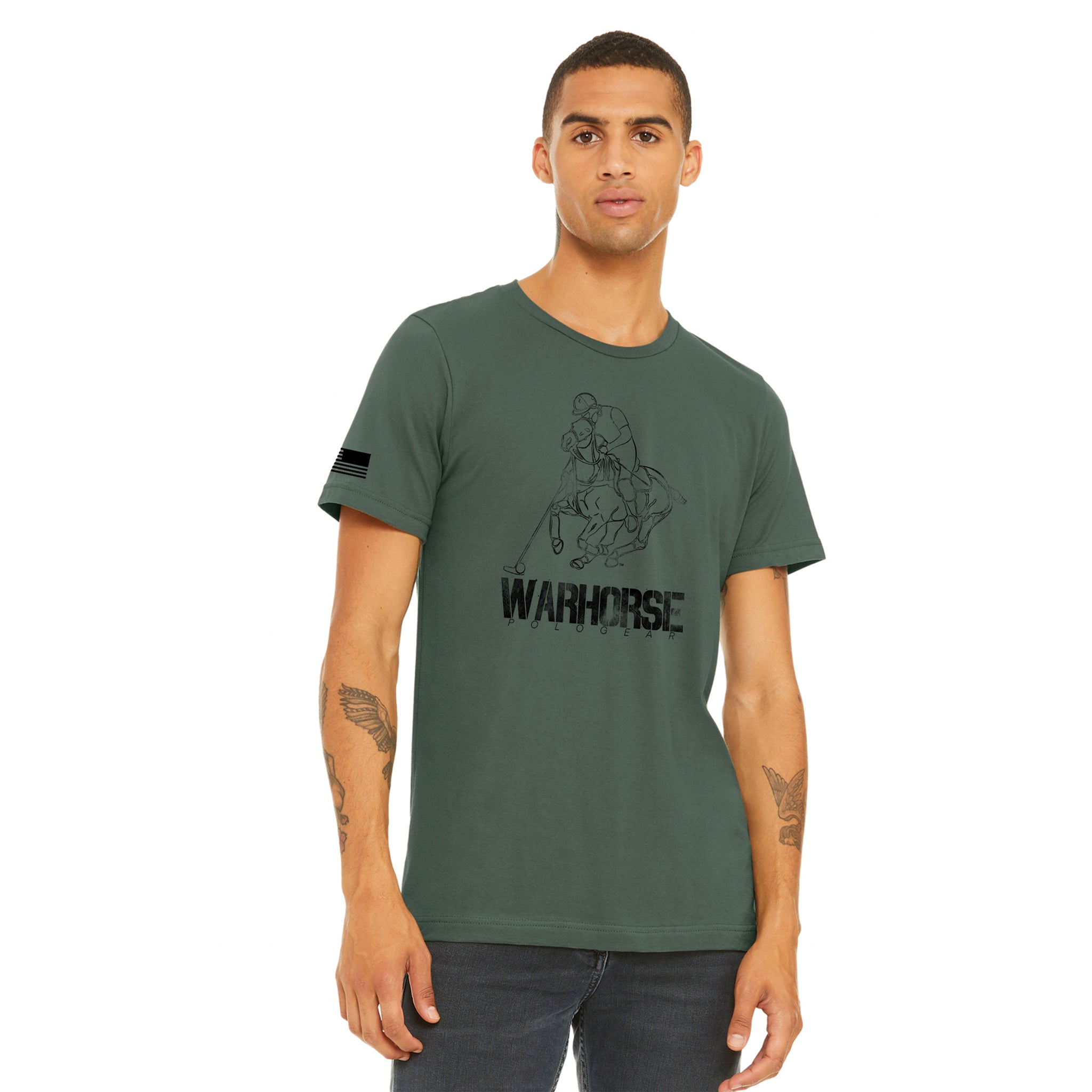 T Shirt-Polo War Horse