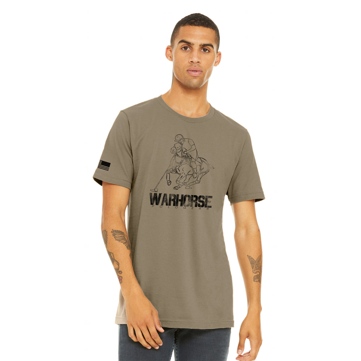 T Shirt-Polo War Horse