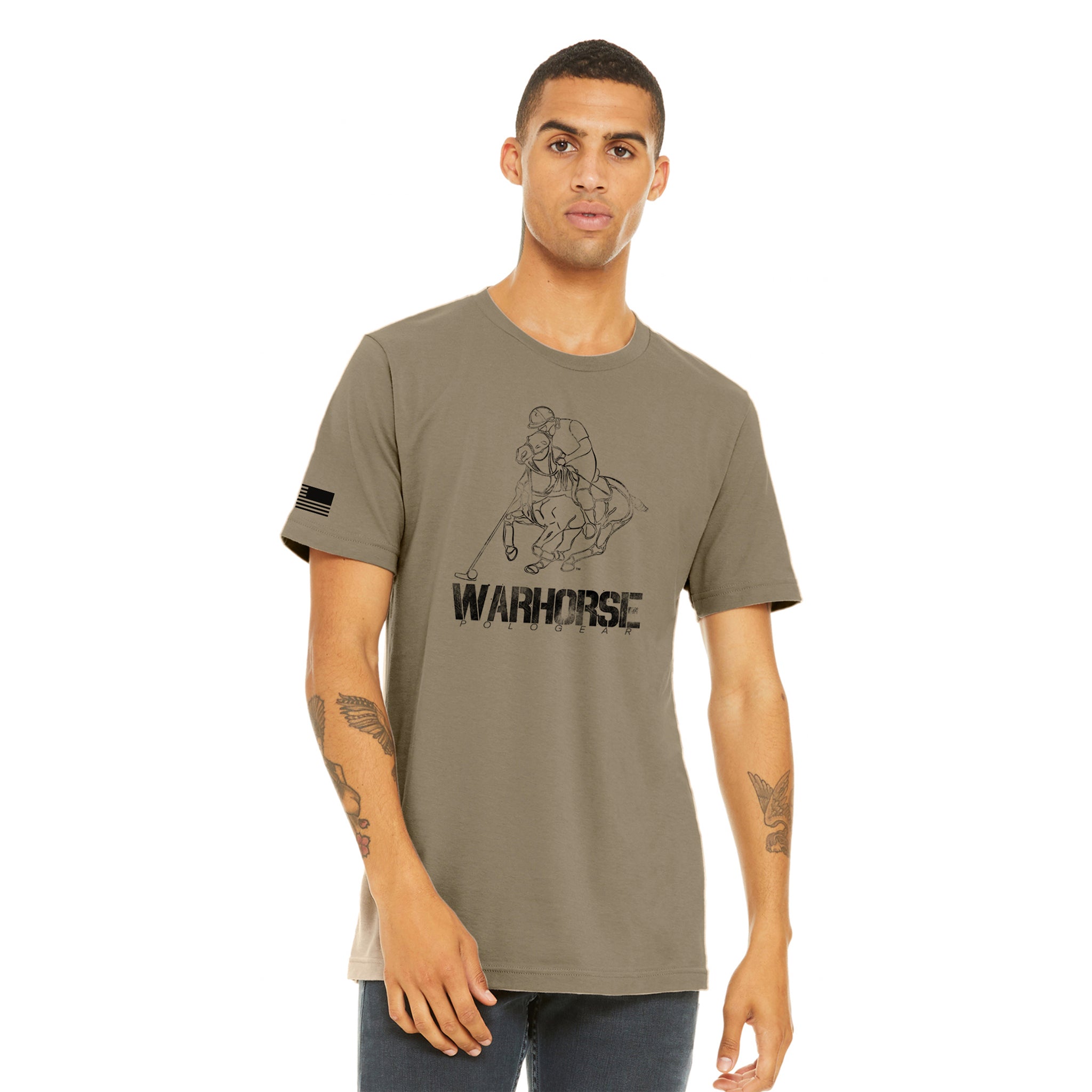 T Shirt-Polo War Horse