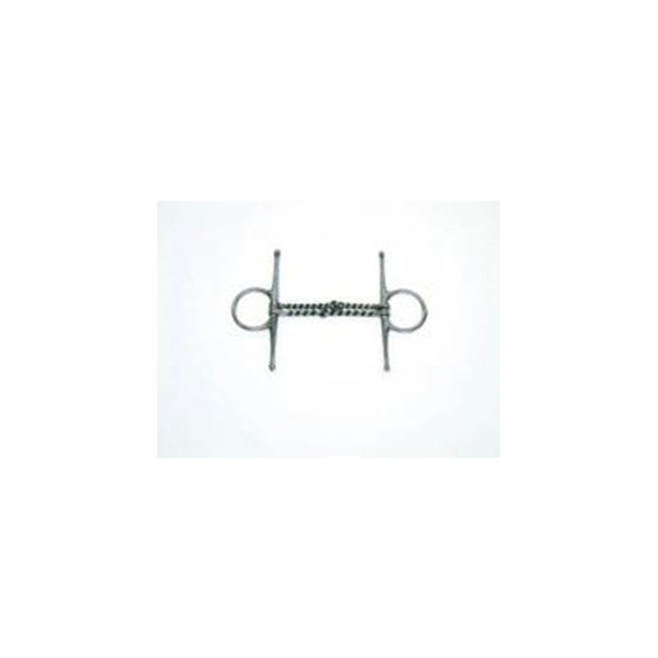 Snaffle-Full Cheek Stainless Steel Double Twisted Wire