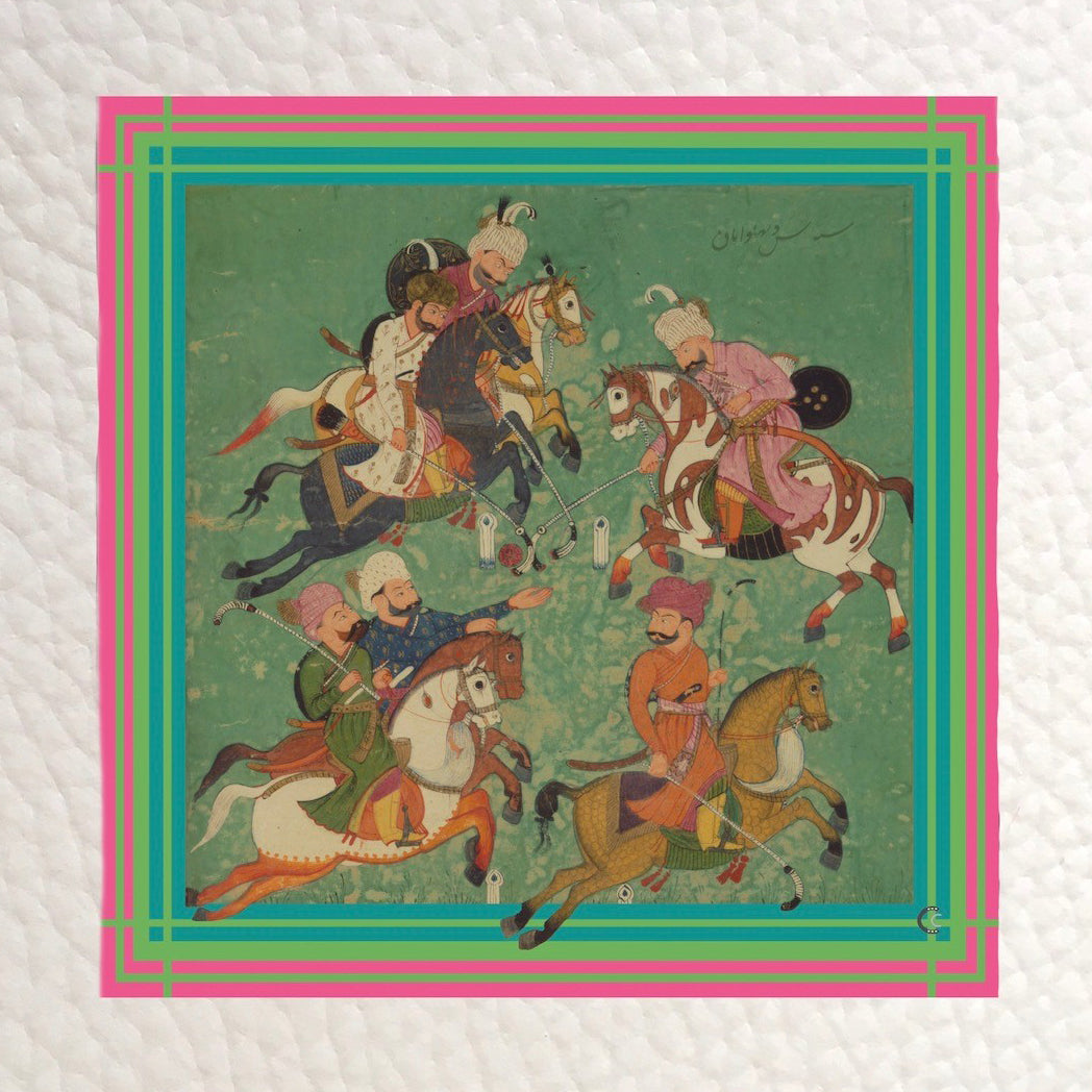 Silk Scarf-Polo Tang Dynasty