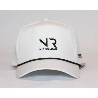Nic Roldan Baseball Cap - Black/White